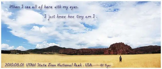 那一刻，只是安靜的看著世界